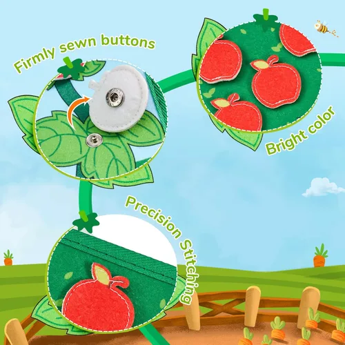 Miniatura 6 de Libro Activo JoyCat Granja para Niños Pequeños de 1 a 3 años - Regalos para Niños y Niñas de 1 Año, Libro de Actividades Educativas y Tranquilas
