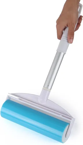 Resuable Lint Roller pelo perro gato Remover herramienta Pet Shedding cepillo para polvo limpia su Suit/sofá