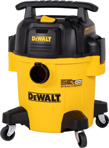 DEWALT STEALTHSONIC - Aspiradora ultra silenciosa para tienda Wet Dry Shop Vac de 5 galones, aspiradora ultra silenciosa para tienda húmeda y seca,