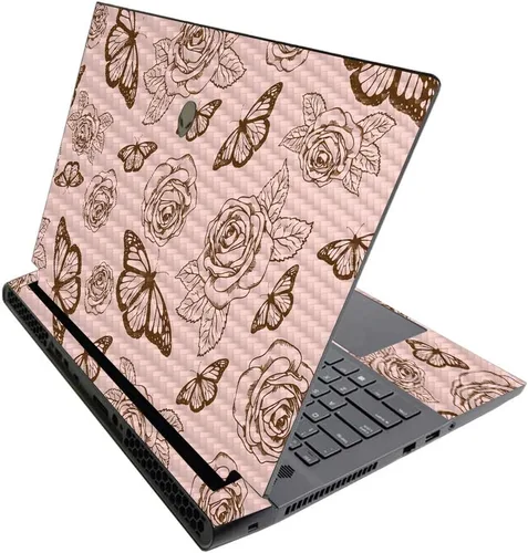 Miniatura 478 de MightySkins - Skin brillante con purpurina para Alienware M17 R3 (2020) y M17 R4 (2021) - Diversión de los años 90 Acabado duradero con purpurina