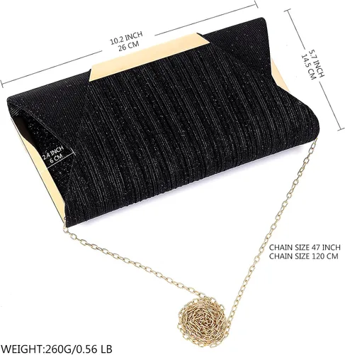 Miniatura 2 de Bolsos de mano para mujer, bolso de noche, sobre de hombro, para boda