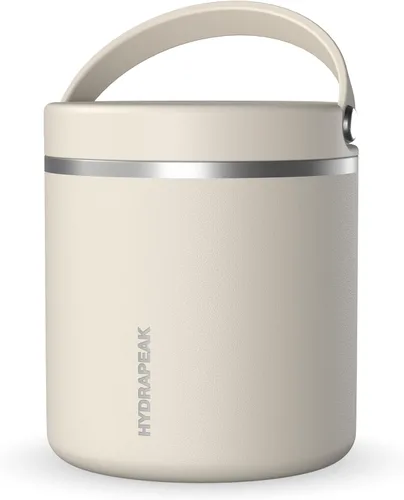 Miniatura 19 de Hydrapeak Tarro de comida de acero inoxidable con aislamiento al vacío de 25 onzas para comida caliente y fría, recipiente de boca ancha a prueba