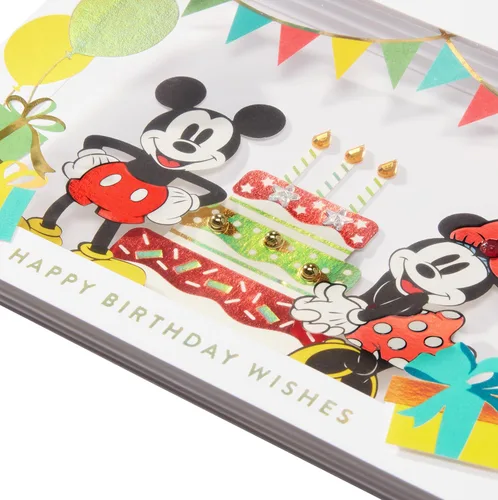 Miniatura 5 de Papyrus Tarjeta de cumpleaños de Mickey y Minnie Mouse (Tan maravillosa como tú)