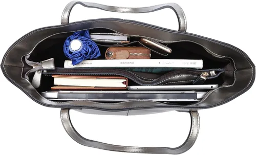 Miniatura 5 de Covelin Bolso de mano para mujer de piel auténtica Bolso de hombro suave caliente