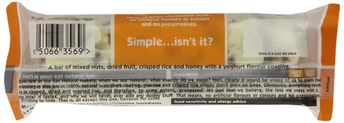 Miniatura 3 de Eat Natural Barra de almendras y albaricoques recubierta de yogur (1.76 oz) - Paquete de 2