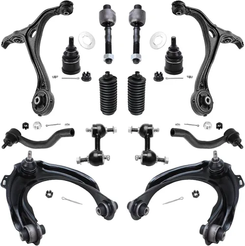 Miniatura 145 de Detroit Axle - Kit de suspensión frontal de 16 piezas para RWD Chrysler 300 Dodge Charger Challenger Magnum 6 brazos de control con rótulas 2