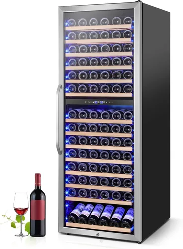 Miniatura 31 de Velivi Mini refrigerador con puerta de cristal, nevera pequeña, escritorio, enfriador de bebidas para bebidas de cerveza, 1.4 pies cúbicos