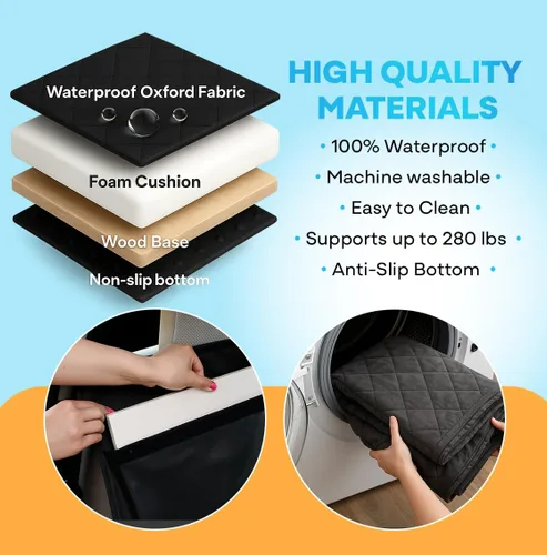 Miniatura 4 de APetsPlanet Funda de asiento de automóvil para perro para asiento trasero con parte inferior dura, extensor de asiento trasero impermeable