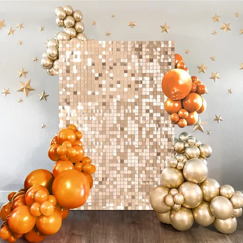 Miniatura 26 de Fondo negro brillante para pared, 3 x 4 pies, fondo de fotos de graduación con purpurina para fiestas, aniversarios, discotecas, cumpleaños