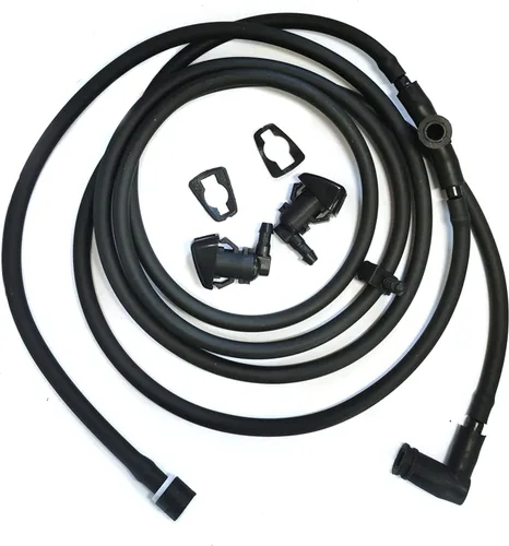 Miniatura 7 de Kit de reparación de boquillas de pulverización de líquido de chorro de manguera de limpiaparabrisas compatible con Ford 2011-2016 F250 F350 F450