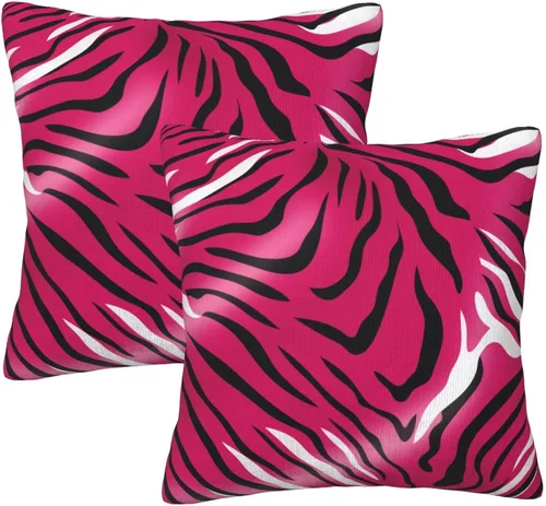 Miniatura 15 de Pack of 2 Short Plush Throw Pillow Covers 18 X 18 Inch, Retro 70S Orange Yellow Pillow Cover Durable Pillowcases, Square Throw Pillow Covers Couch