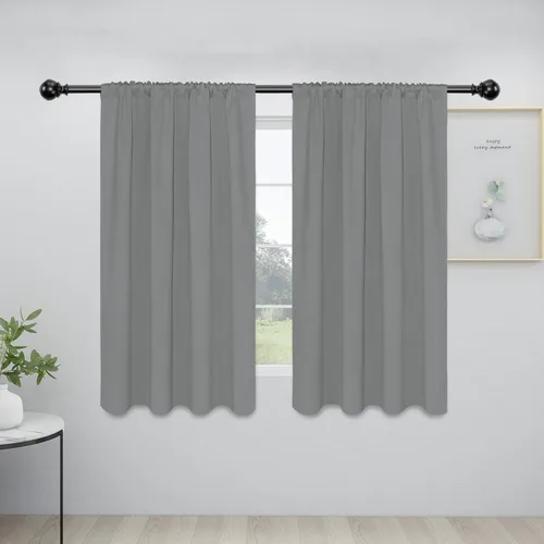 Miniatura 32 de Easy-Going - Cortinas opacas con bolsillo para varilla para el dormitorio, cortinas para ventanas que oscurecen la habitación o la sala de estar