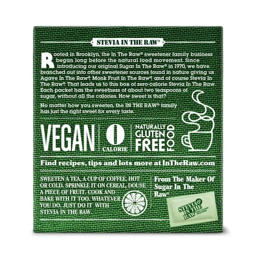 Miniatura 2 de Stevia In The Raw, Edulcorante sin calorías a base de plantas, sustituto del azúcar, edulcorante sin azúcar para café, bebidas calientes y frías