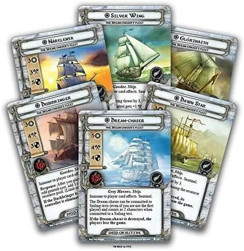 Miniatura 2 de The Lord of the Rings The Card Game The Dream-Chaser CAMPAIGN EXPANSION – Juego de aventura cooperativa, juego de estrategia, mayores de 14 años