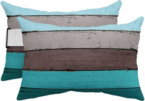 Miniatura 8 de Summer - Almohada para silla de playa de grano de madera de granja para exteriores, reposacabezas para tumbona, almohada reclinable con rellenos