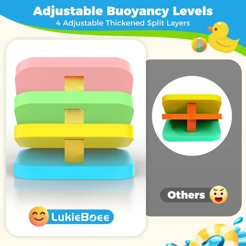 Miniatura 4 de Cinturón de natación para niños, burbujas de natación para niños pequeños, principiantes de natación, lección de piscina, entrenamiento de natación