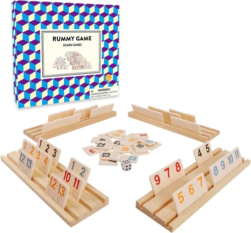 Miniatura 9 de Juego de Dominó de Madera Doble 6 de Offelec - 28 fichas de dominó negro para niños, adultos y juegos familiares Ideal para 2-4 jugadores 1