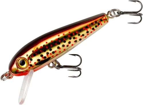 Miniatura 6 de Señuelos Rebel Tracdown de hundimiento lento, Crankbait para pesca de róbalo, trucha y lucioperca