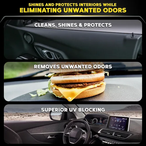 Miniatura 3 de Meguiar's Toallitas protectoras de olor para automóvil, toallitas para conductores y detalladores, toallitas de limpieza de automóvil que limpian