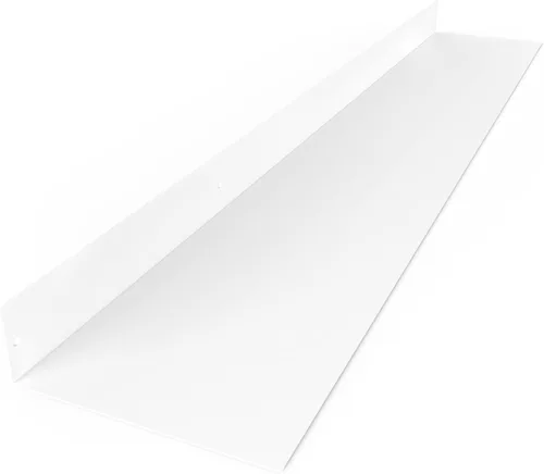 Miniatura 7 de Estante Flotante Lineal Hecho en EE.UU. - Acero Forjado Fabricado en EE.UU. - Estante Industrial de Metal de Servicio Pesado Montado en Pared