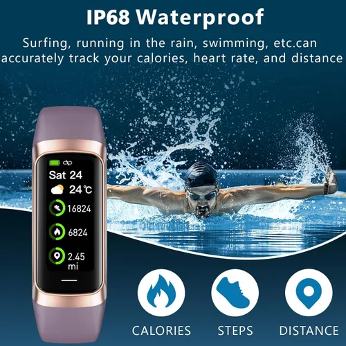 Miniatura 4 de Fitness Tracker with Heart Rate/Blood Oxygen/Sleep Monitor, 20+ Sports Modes Smart Watches for Women/Men, Activity & Step Tracker Smart Watch for