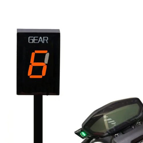 Indicador digital LED de 1-6 velocidades, medidor de pantalla impermeable para Ducati Cafe Racer Monster 696 795 796 797 821 1100 1200 1200 S R