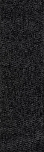 Miniatura 2 de CAMILSON Easy Alfombra de yute, 2 x 3 pulgadas, interiores y exteriores, fibra gris oscuro, para sala de estar, patio y cocina, diseño tejido