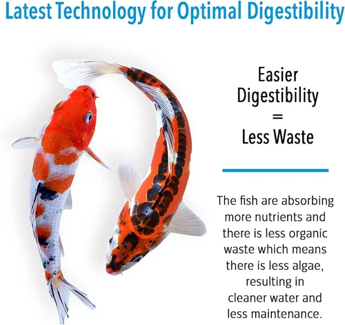 Miniatura 4 de MICROBE-LIFT Pellets flotantes de alto crecimiento y energía para estanques, jardines acuáticos y fuentes, seguros para peces dorados vivos y koi