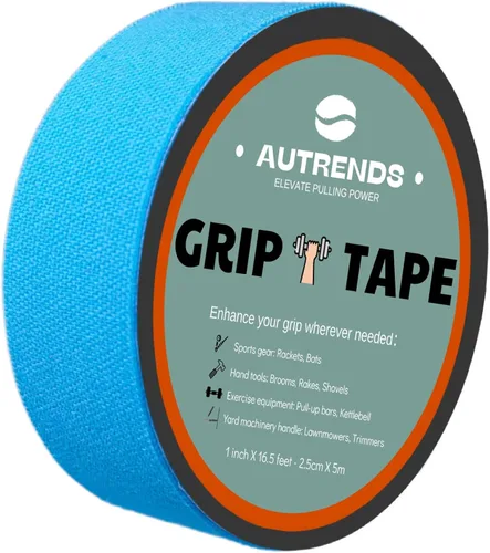 Miniatura 12 de Paquete de 2 cintas de agarre – Cinta de agarre de tela multiusos para barras de dominadas, mancuernas, equipos deportivos y de gimnasio