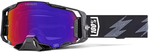 Miniatura 68 de 100% Gafas Armega - Protección ocular para bicicletas de tierra, motocross, motocicleta y deportes de bicicleta - Gafas de ciclismo de montaña