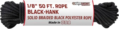 Miniatura 8 de Rope Ratchet Cable utilitario de polipropileno trenzado de 3/8 pulgadas, 50 pies, resistente a la intemperie para interiores y exteriores