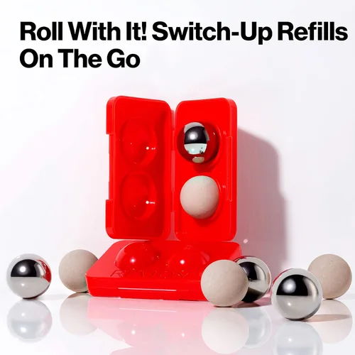 Miniatura 7 de Revlon - Paquete de recambio para el rodillo facial absorbente y refrescante, con piedras volcánicas y de acero inoxidable en una funda