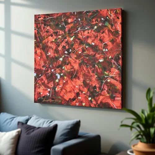 Miniatura 15 de Gloliv Lienzo decorativo para pared, pintura abstracta para decoración de pared, reproducción autorizada por artistas, impresiones de lienzo