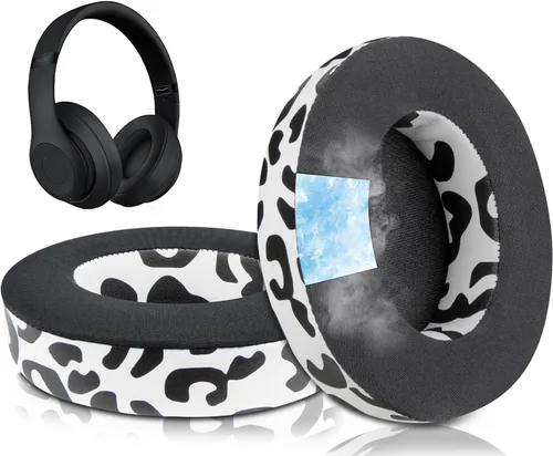 Miniatura 11 de SoloWIT Almohadillas de gel refrescante de repuesto para auriculares Beats Studio 2 y Studio 3 con cable e inalámbricos, almohadillas con espuma