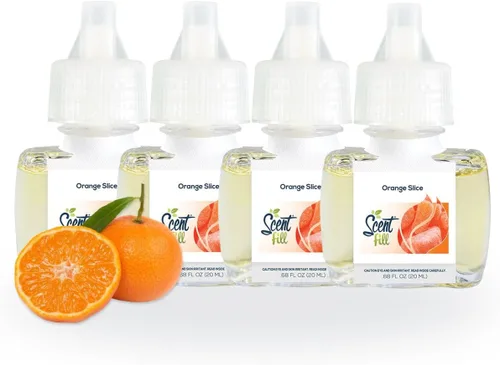 Miniatura 40 de Scent Fill Ambientador enchufable de sidra de manzana, 4 recambios de aceite perfumado