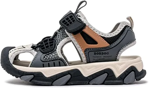 Miniatura 2 de KAQ Sandalias deportivas para niños y niñas, sandalias de agua para niños, zapatos de verano para caminar, senderismo al aire libre
