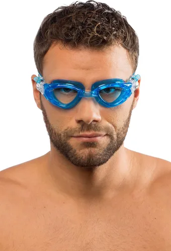 Miniatura 2 de CRESSI Gafas de natación para adultos con lentes planas para visión natural - Silicona suave - Zorro: Hecho en Italia