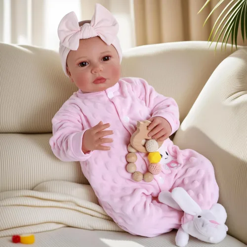Miniatura 3 de BABESIDE Reborn Baby Doll Boy - Muñeca realista de vinilo suave de 20 pulgadas con cuerpo posable y accesorios, muñeca de bebé recién nacido