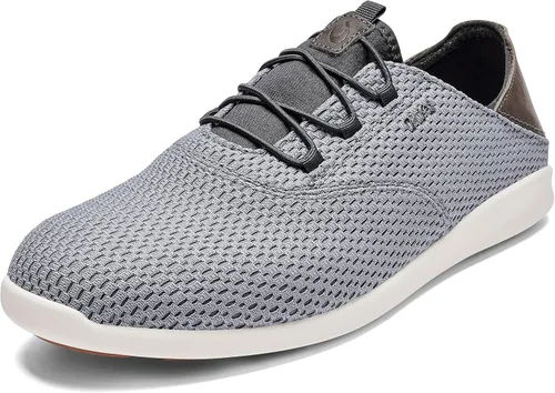 OLUKAI Alapa Li - Tenis deportivos para hombre, malla transpirable y diseño que absorbe la humedad, sin cordones, ligeros y de apoyo,