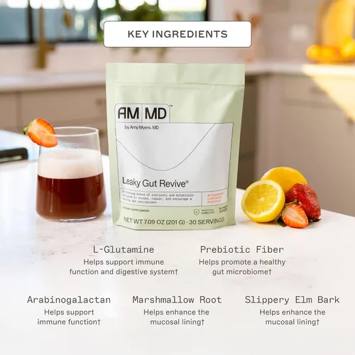 Miniatura 3 de Amy Myers MD Leaky Gut Revive - Sin gluten y sin lácteos - Mezcla botánica para un apoyo intestinal saludable - Apoyo a la salud gastrointestinal