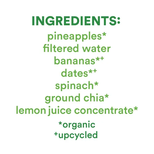 Miniatura 6 de Sweet Nothings, Piña, Paletas de batido de fruta exprimido para niños USDA Organic, paquete de 24 - Sin colorantes, sin azúcar añadida, sin lácteos