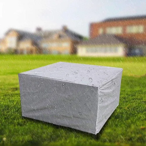 Miniatura 3 de Fundas rectangulares para muebles de patio, altura de 37 pulgadas o más, tamaño personalizado disponible, material de poliéster Oxford 300D