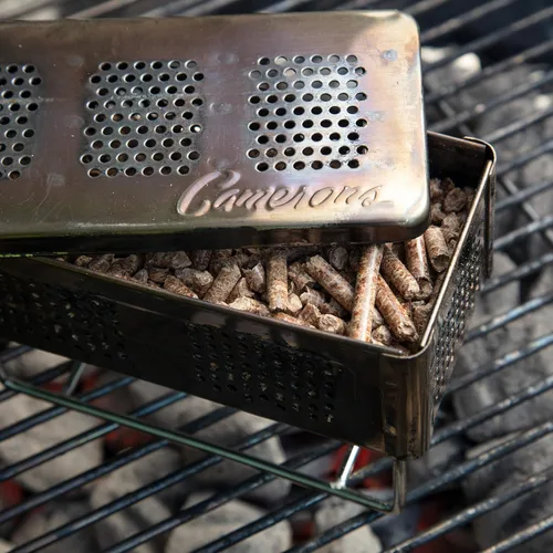 Miniatura 7 de Camerons Pellets para asar (manzana) - Gránulos para ahumar madera para ahumar y parrillas de barbacoa, combustible de barbacoa 100% natural secado