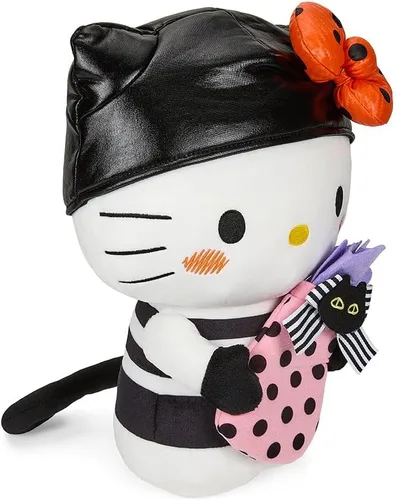 Miniatura 6 de Kidrobot Hello Kitty Bandit - Peluche de Halloween de 13 pulgadas