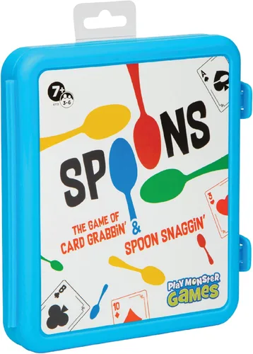 Juego de cartas Spoons en caja de plástico (versión en inglés)