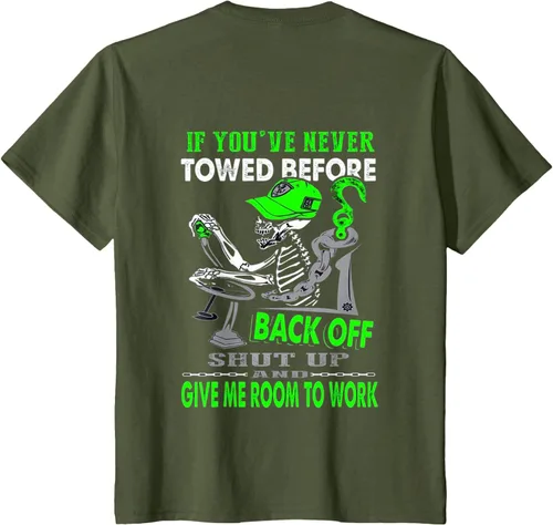 Miniatura 11 de Proud Tow Truck Operator - Camiseta, Negro, S