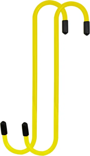 Miniatura 12 de 4LIFETIMELINES Ganchos de pinza de freno, acero duradero, recubiertos en polvo azul con puntas de goma, para trabajo automotriz en eje de freno
