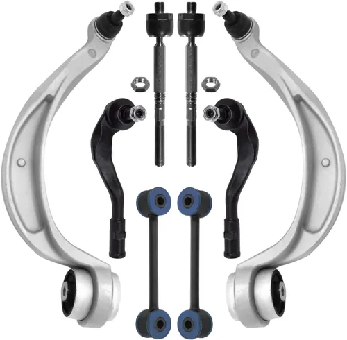 Miniatura 41 de Detroit Axle - Kit de brazos de control de extremo delantero de 8 piezas para Dodge Dakota 00-04, Durango 00-03, 4 brazos de control superior e