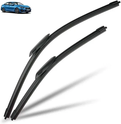 Escobillas de limpiaparabrisas delantero compatible con BMW Serie 2 Gran Coupe F44 2020-2023, accesorios de ventana M235i 218i 220i (color: frontal,