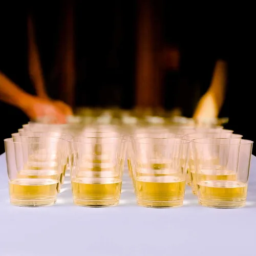 Miniatura 7 de JOLLY CHEF Paquete de 500 vasos de chupito de plástico de 1 onza, vasos desechables de 1 onza, vasos de degustación para fiestas, perfectos